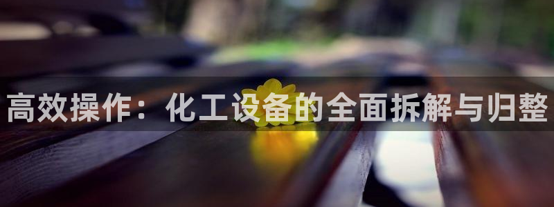 新城平台公司是国企吗：高效操作：化工设备的全面拆解与归整